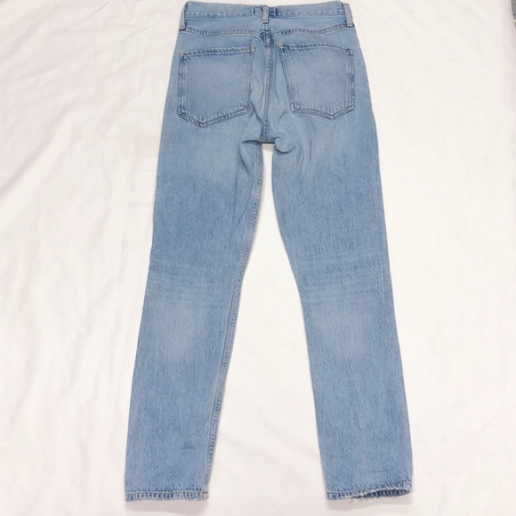 AGOLDE JEANS Jamie High Rise Classic Shakedown 26 - Picture 7 of 9